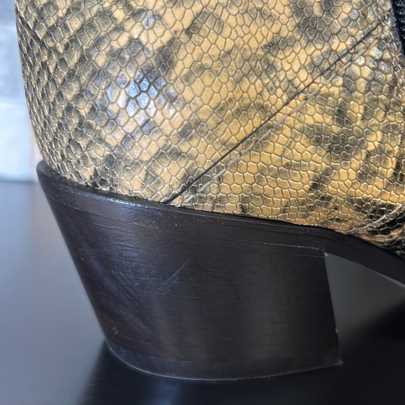 JIMMY CHOO Beca 45mm Snake-Print Boot - Picture 15 of 17